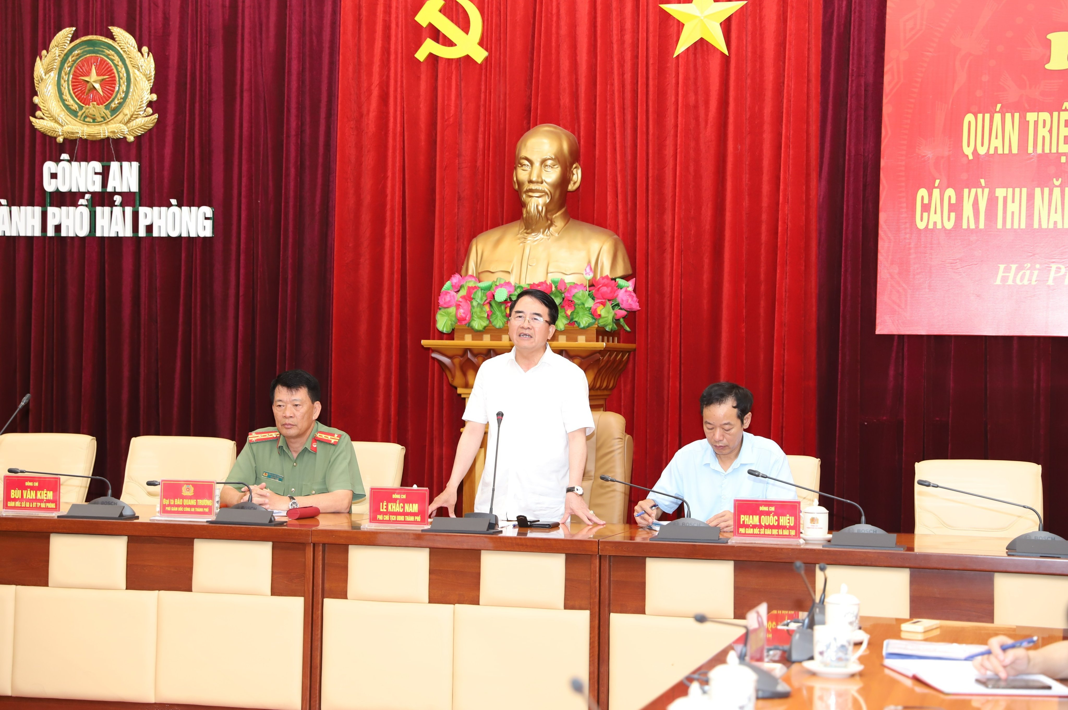 Quán triệt công tác đảm bảo an ninh, an toàn các kỳ thi năm 2023 trên địa bàn thành phố